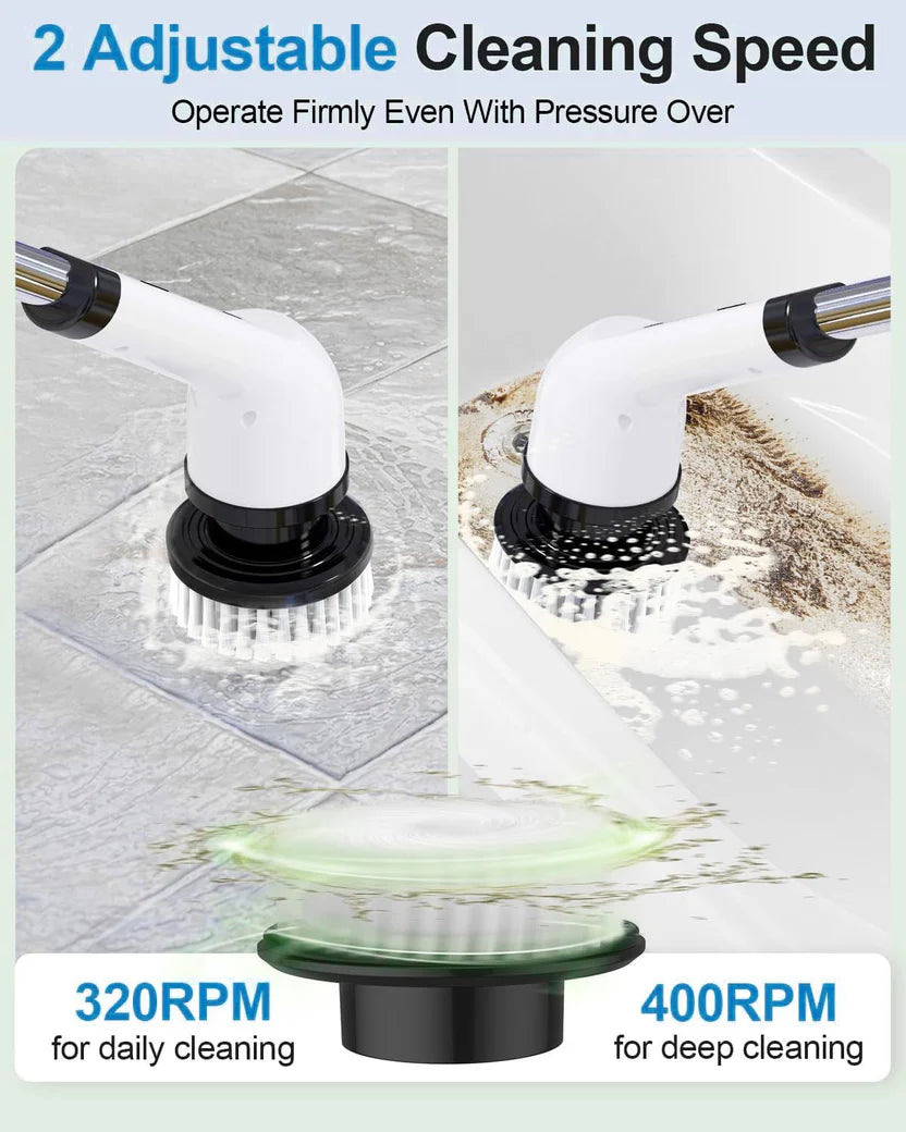 Electric Spin Scrubber, Cleaning Brush