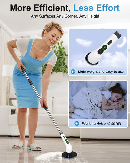 Electric Spin Scrubber, Cleaning Brush